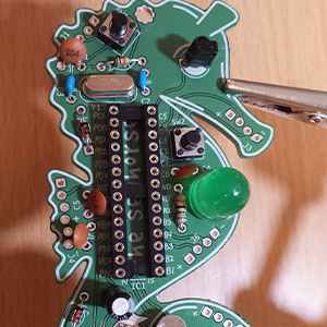 Arduino-based wearable electronics with the Seahorse